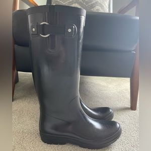 Helly Hansen Women's Black Tall Veierland 2 Rainboots~ Ladies Size 9